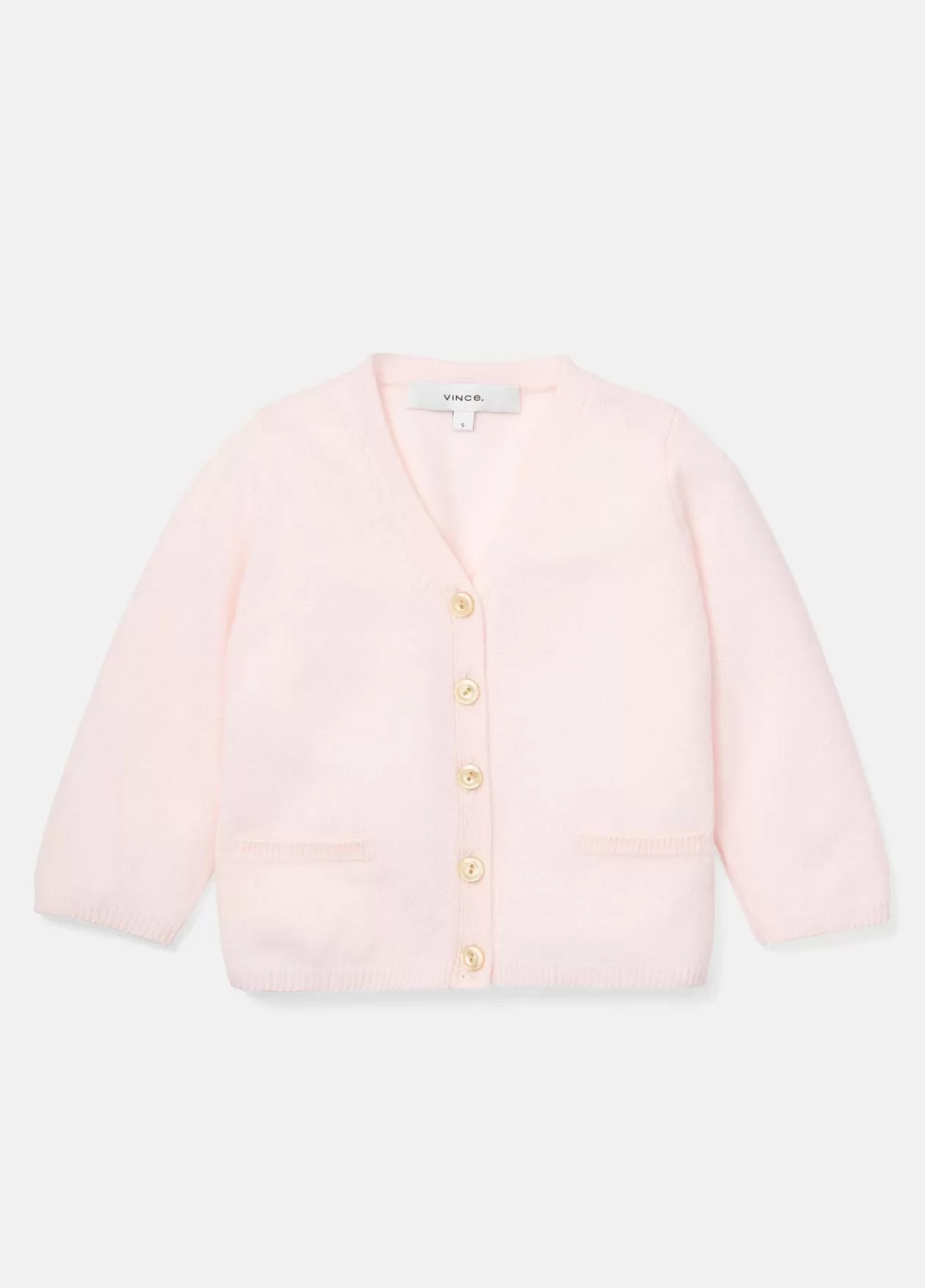 Fashion Vince Baby Cashmere Cardigan soft pink