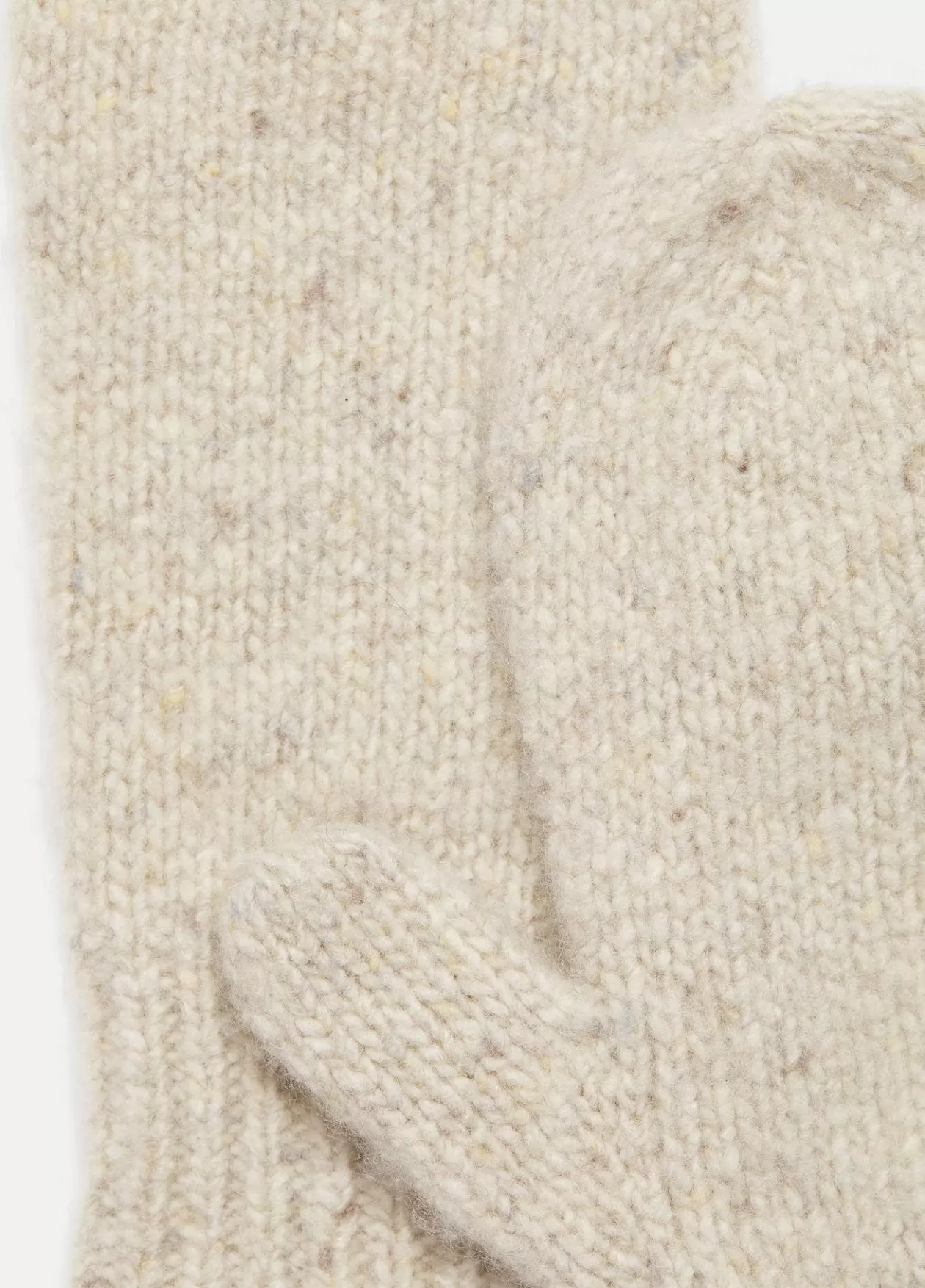 Best Sale Vince Cashmere Donegal Mitten biscuit