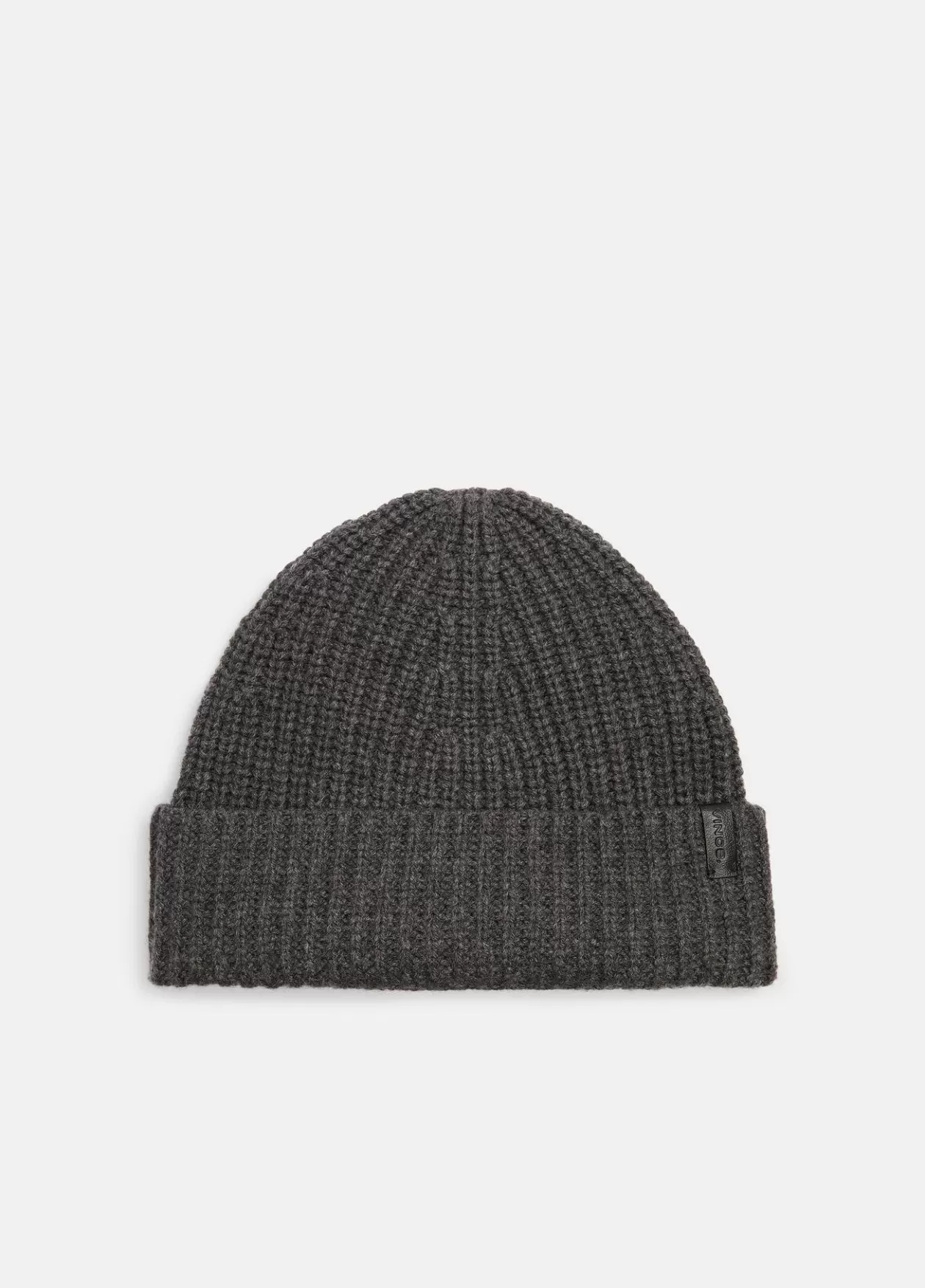 Best Sale Vince Cashmere Shaker-Stitch Beanie heather charcoal