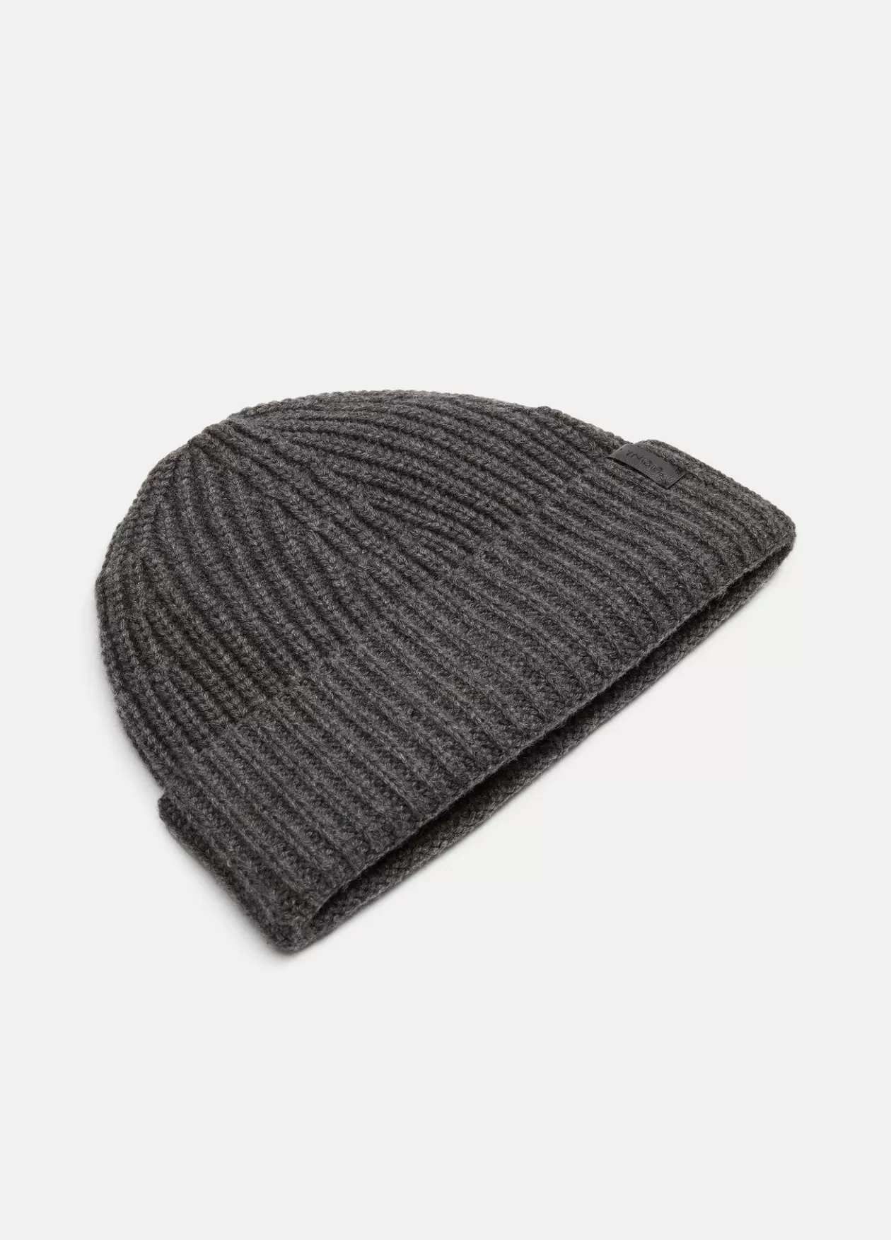 Best Sale Vince Cashmere Shaker-Stitch Beanie heather charcoal