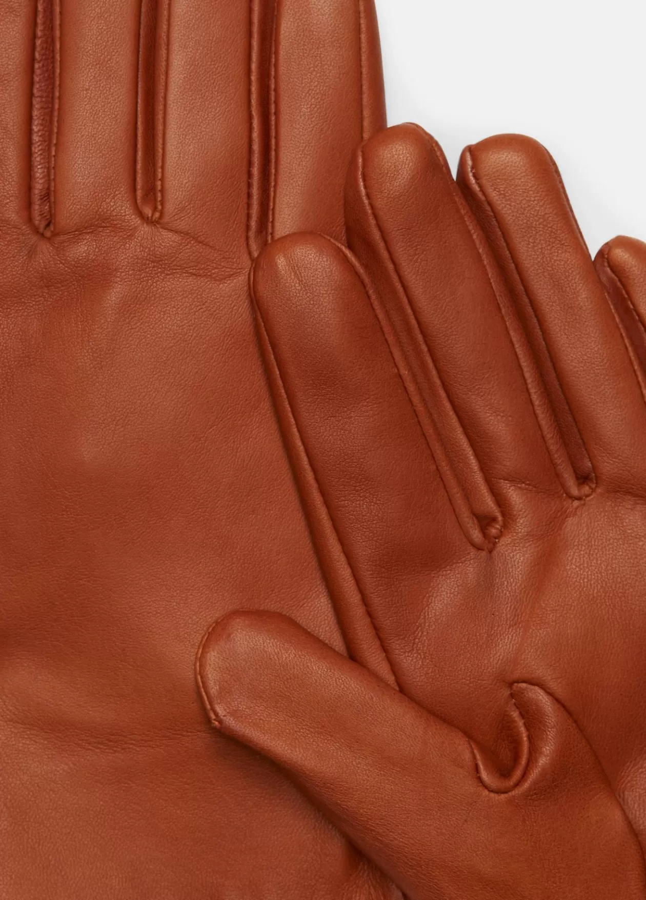 Best Sale Vince Cashmere-Lined Short Leather Glove mink