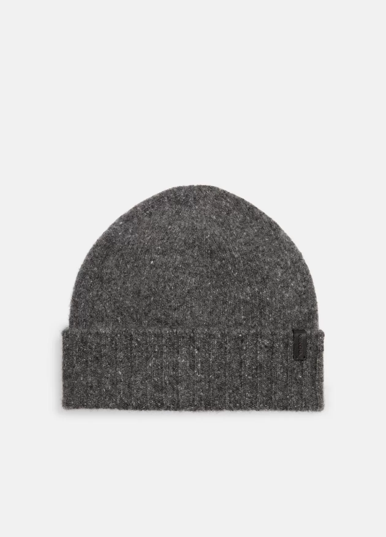 Cheap Vince Donegal Cashmere Jersey Beanie charcoal