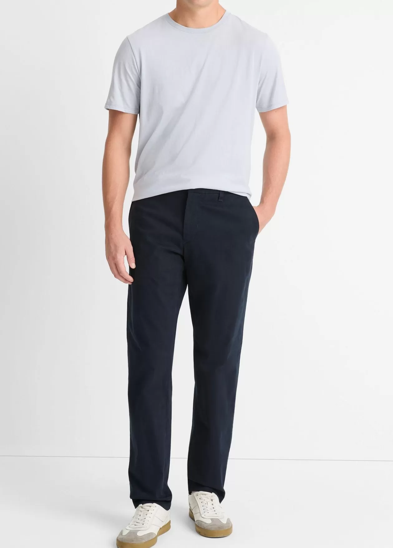 Hot Vince Dylan Slim Chino Pant coastal blue