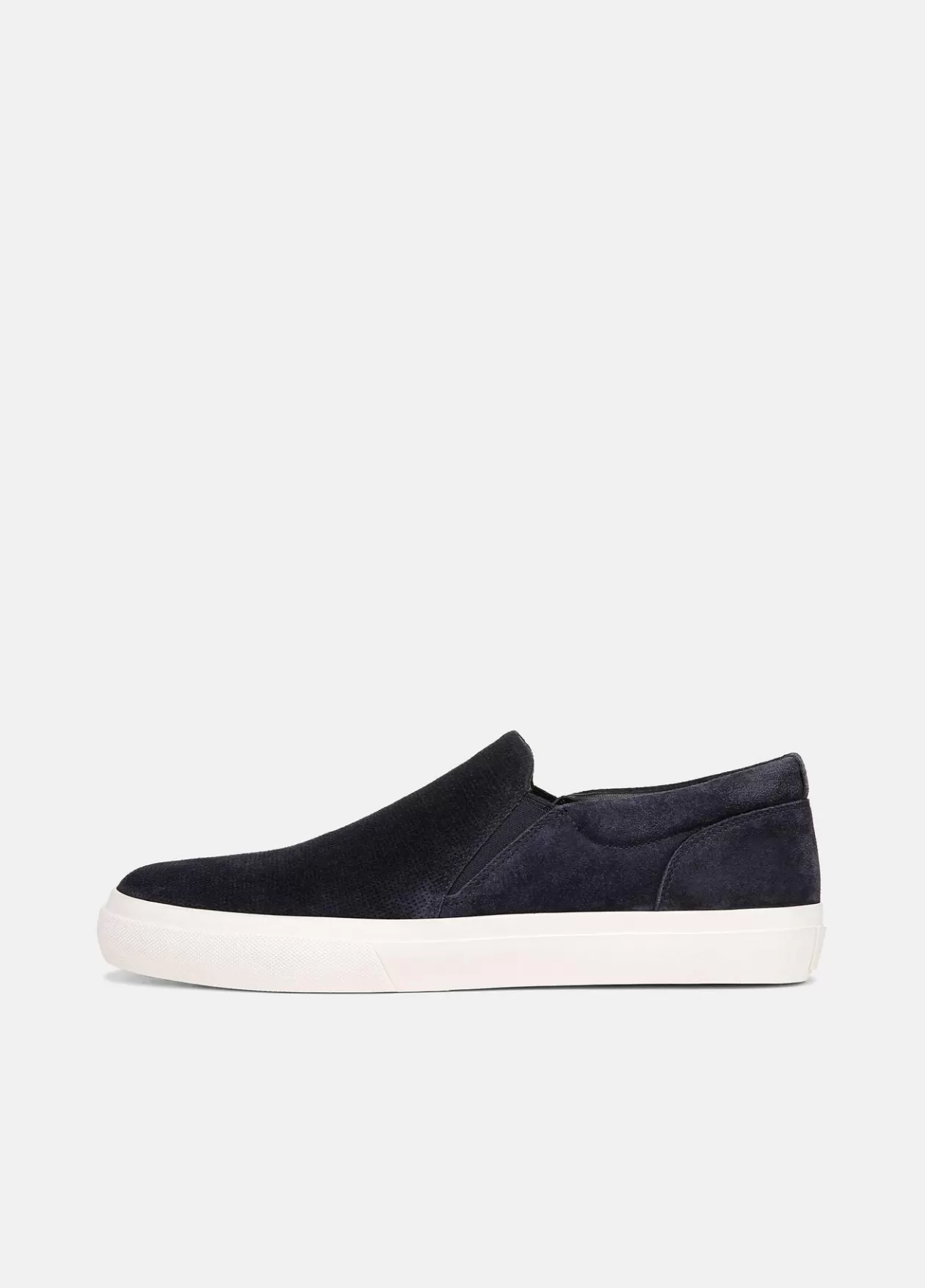 Cheap Vince Fletcher Perforated Suede Sneaker night blue