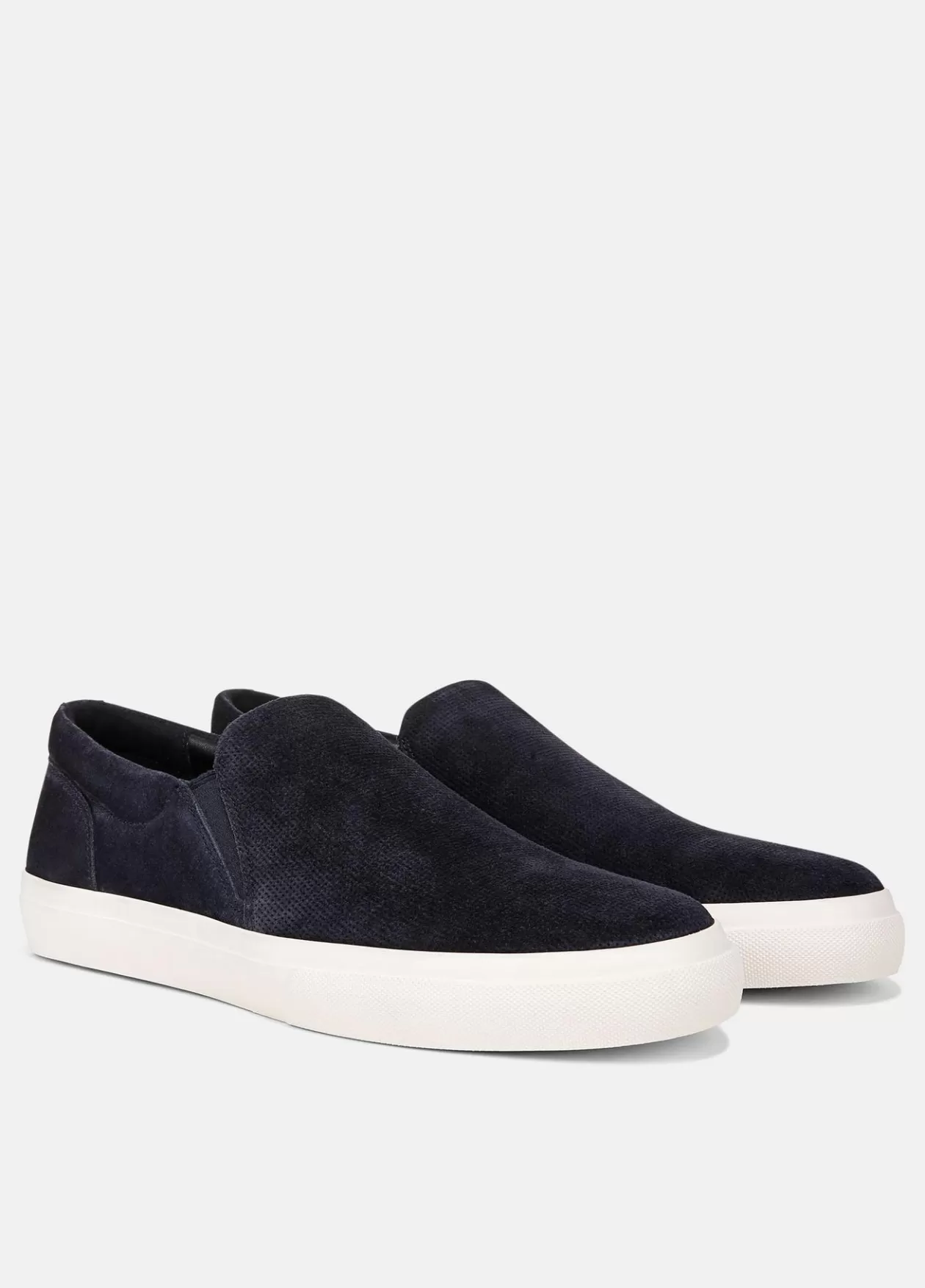 Cheap Vince Fletcher Perforated Suede Sneaker night blue