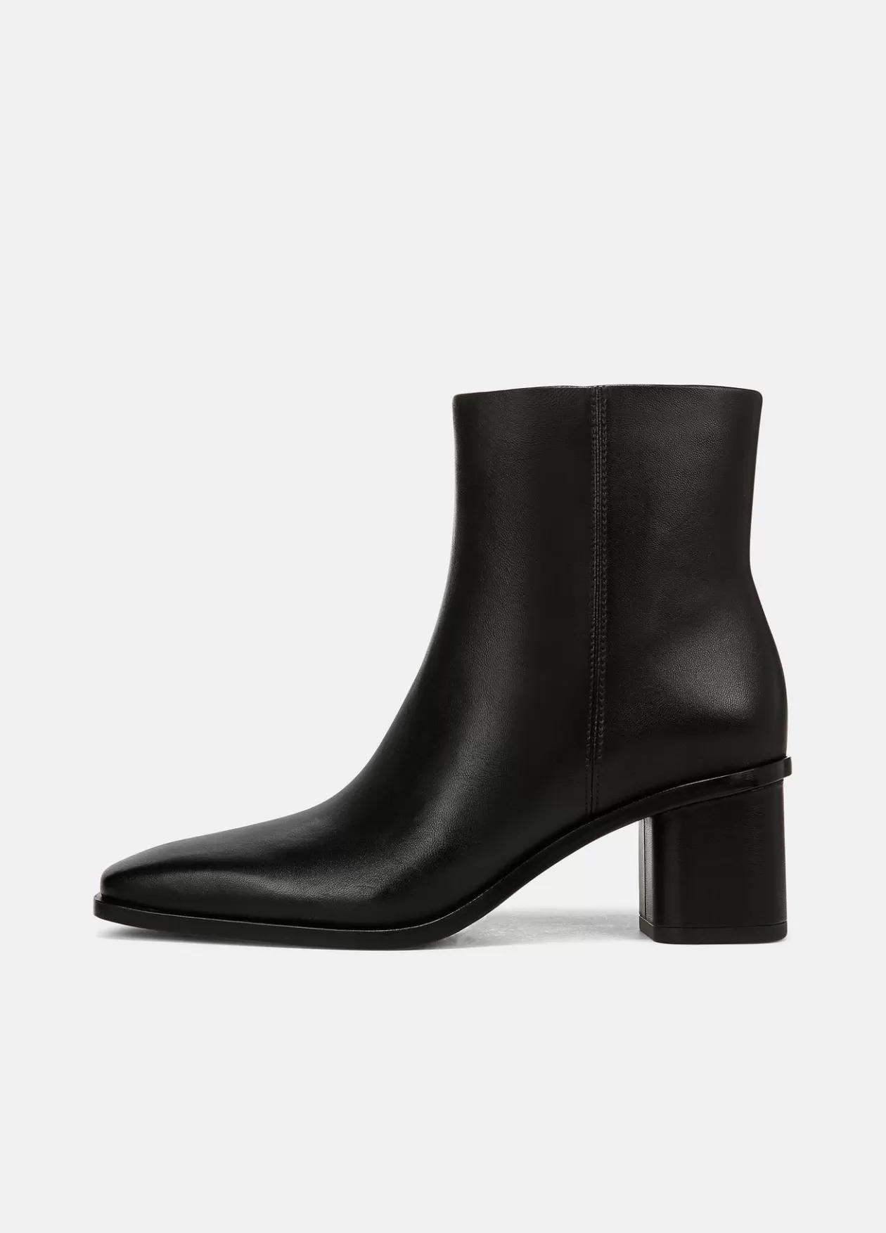 Best Sale Vince Gema Leather Ankle Boot black