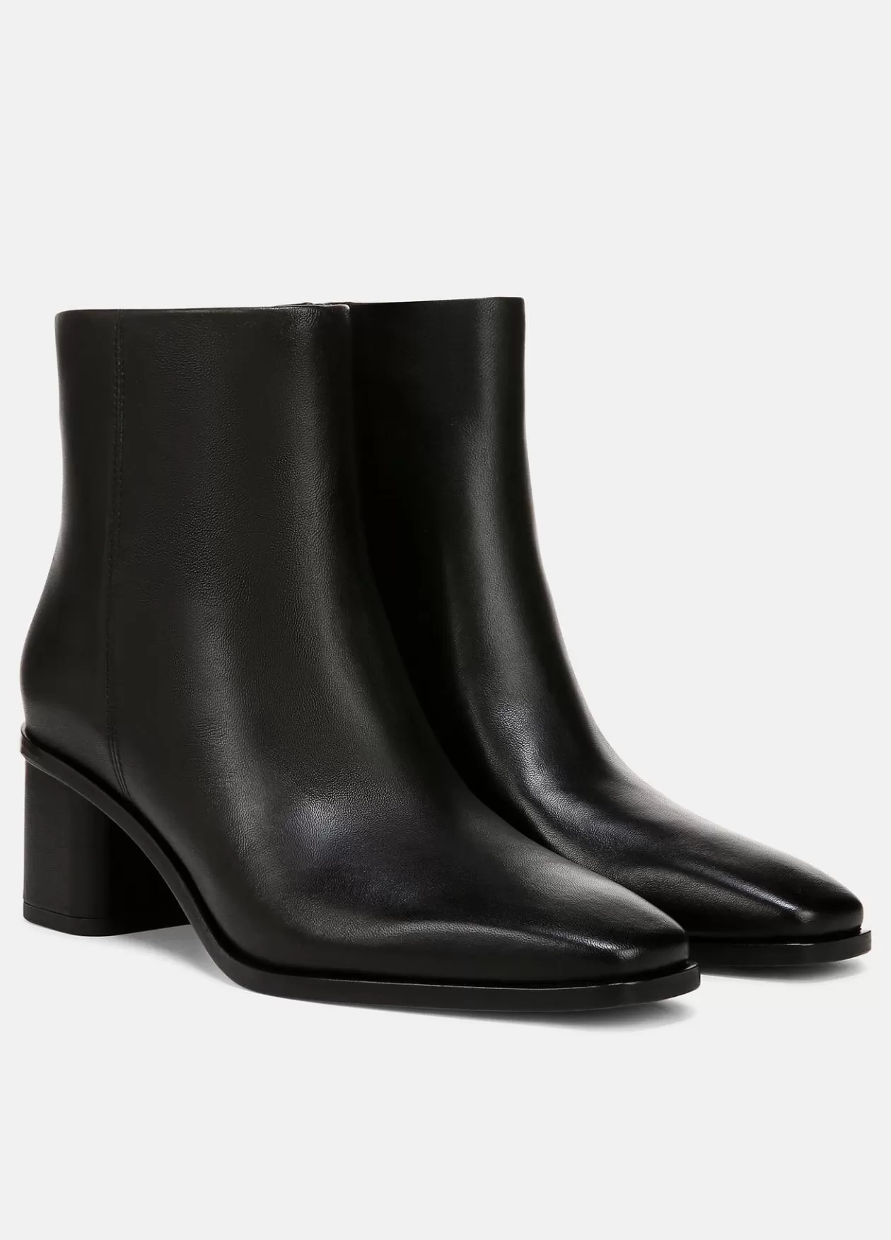 Best Sale Vince Gema Leather Ankle Boot black