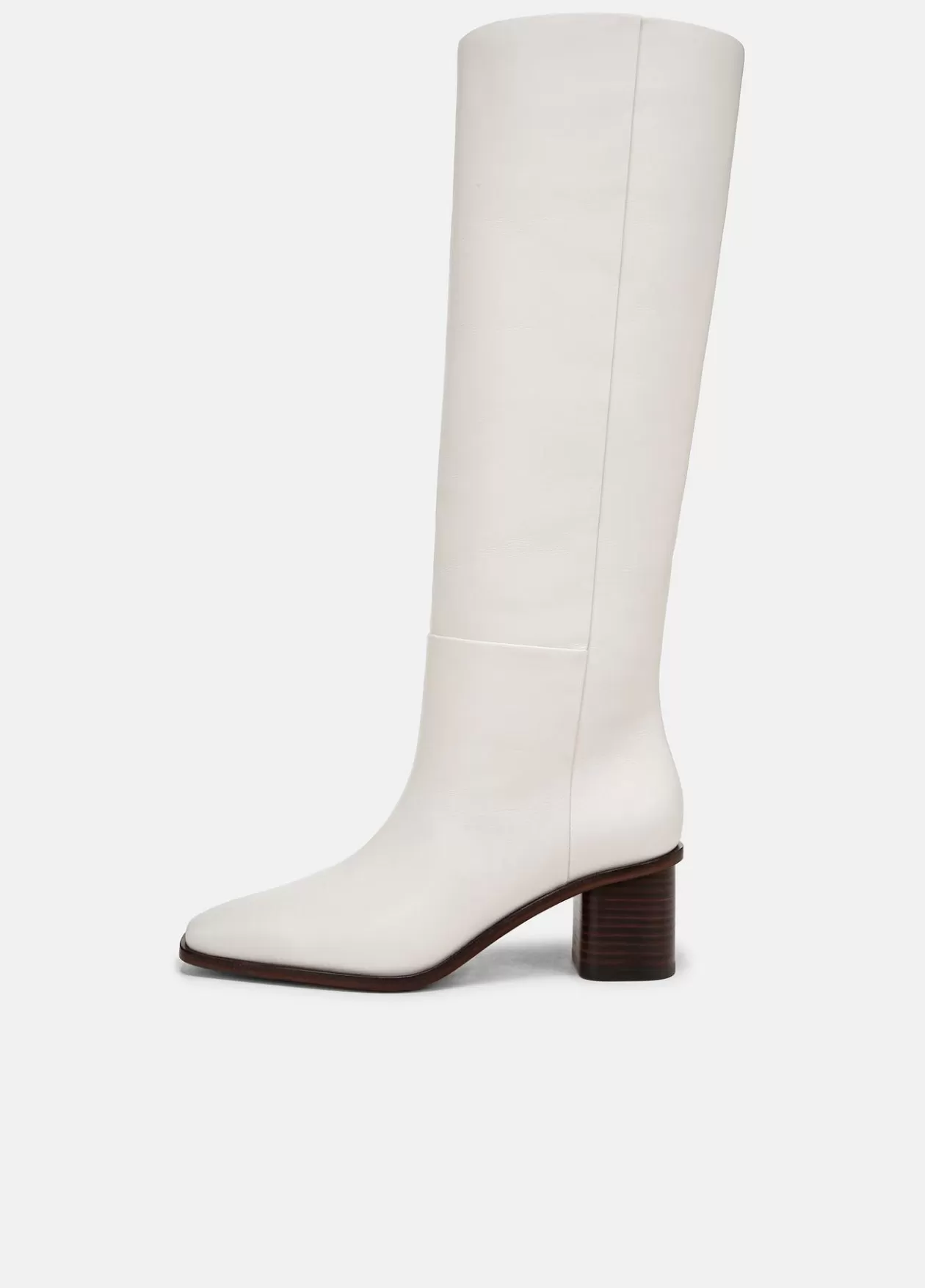 Cheap Vince Gerrie Leather Knee Boot milk