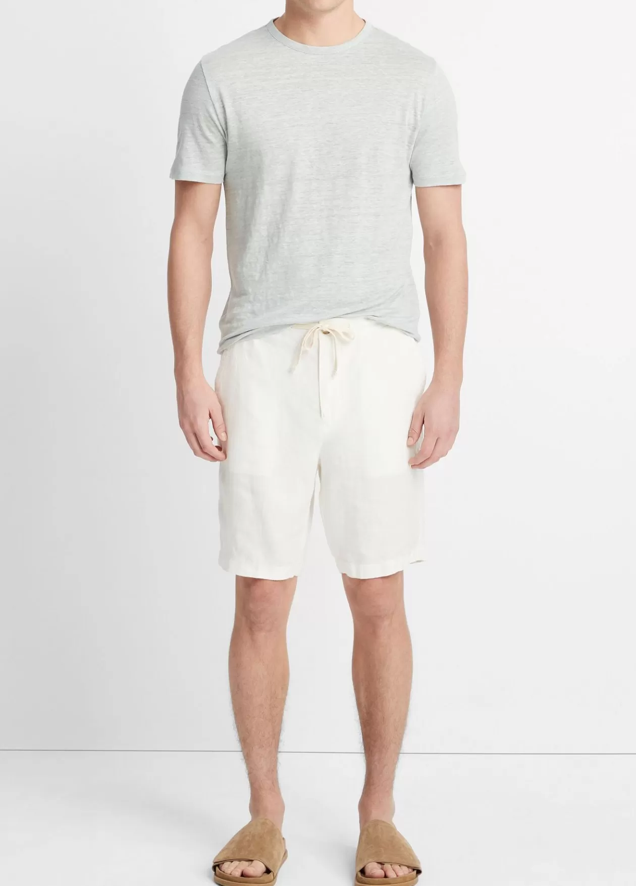 Outlet Vince Lightweight Hemp Short bone