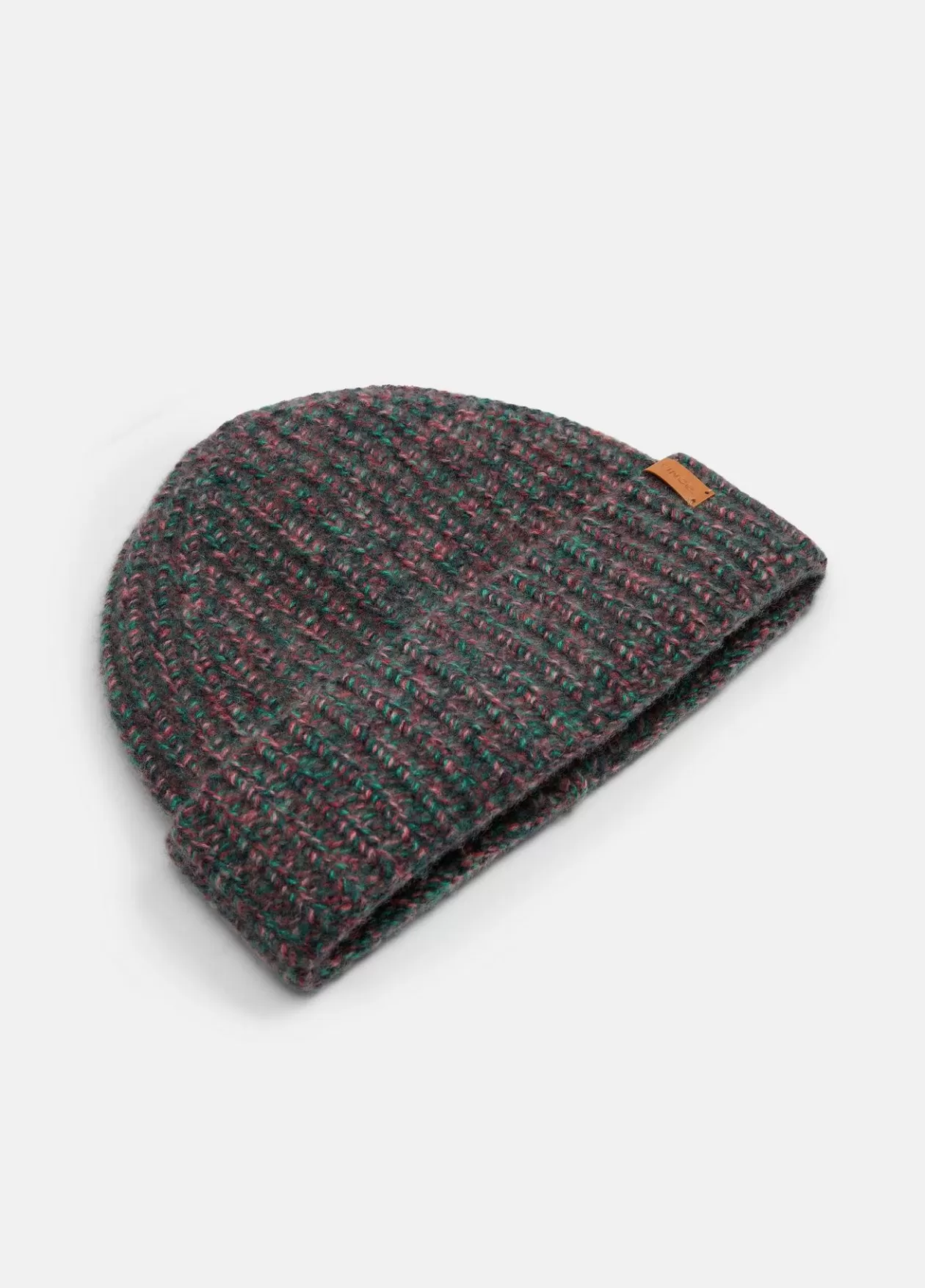 Shop Vince Marl Cashmere Chunky-Knit Beanie emerald leaf