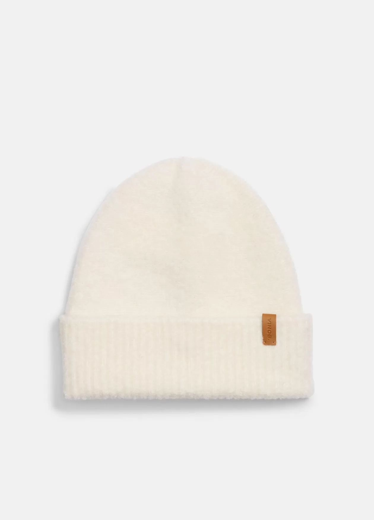 Cheap Vince Merino Wool-Blend Bouclé Beanie white sand