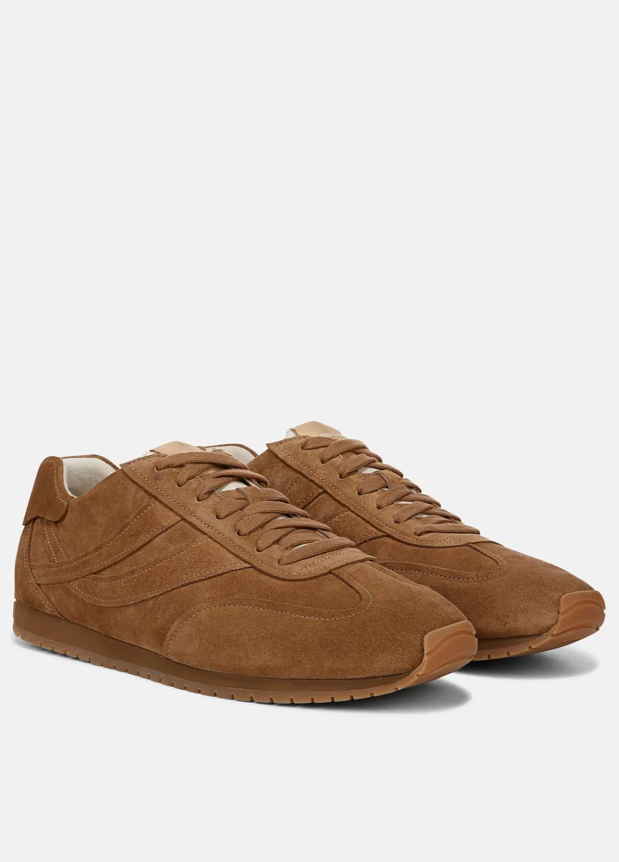 Best Sale Vince Oasis Suede Runner Sneaker birchwood