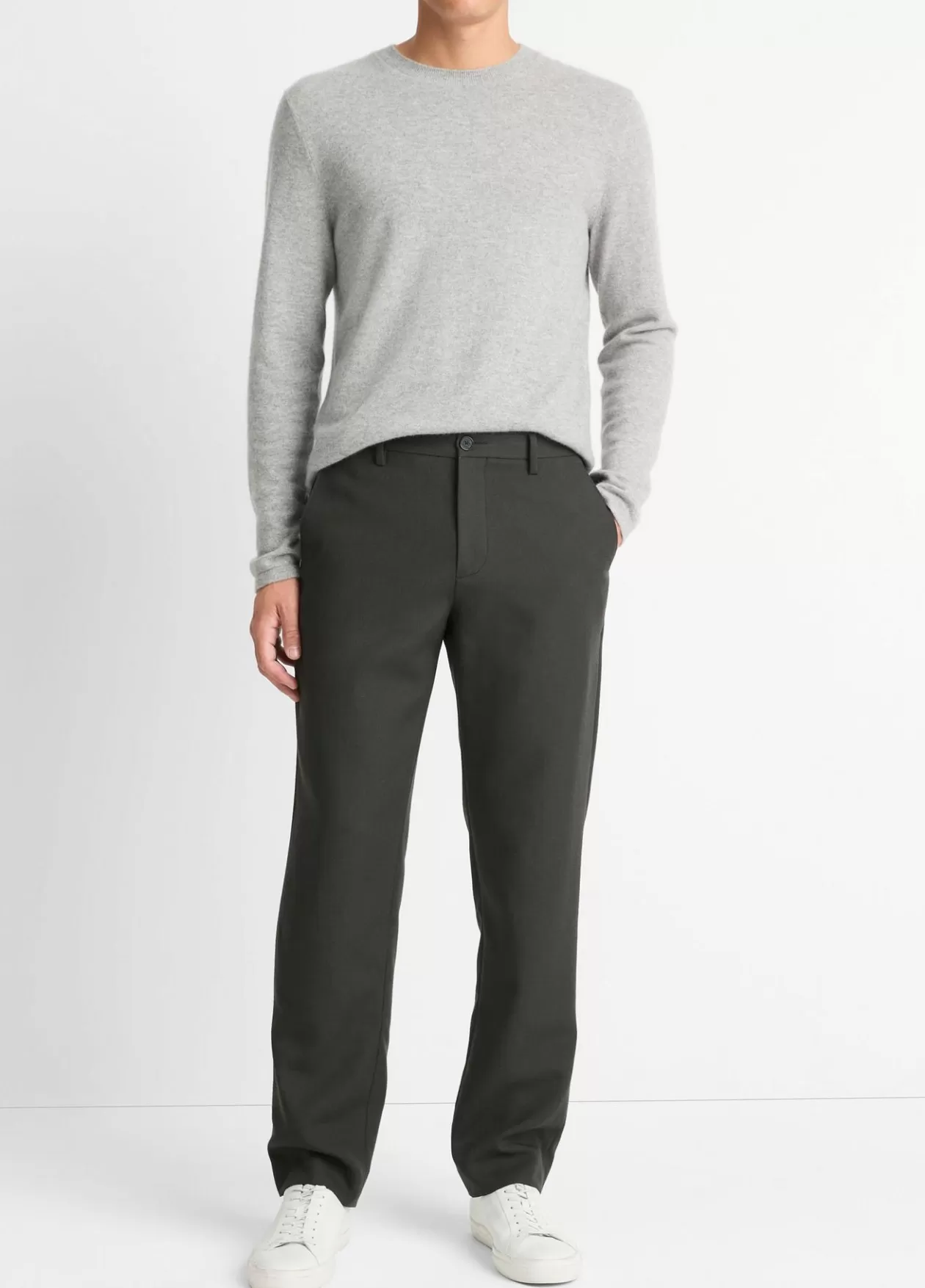 Best Vince Owen Athletic Wool Suiting Pant black