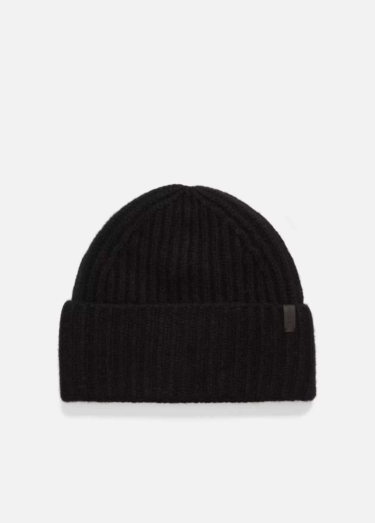 Shop Vince Plush Cashmere Chunky-Knit Beanie black