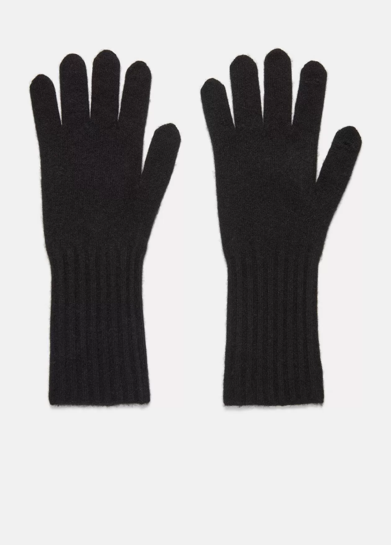 Cheap Vince Plush Cashmere Glove black