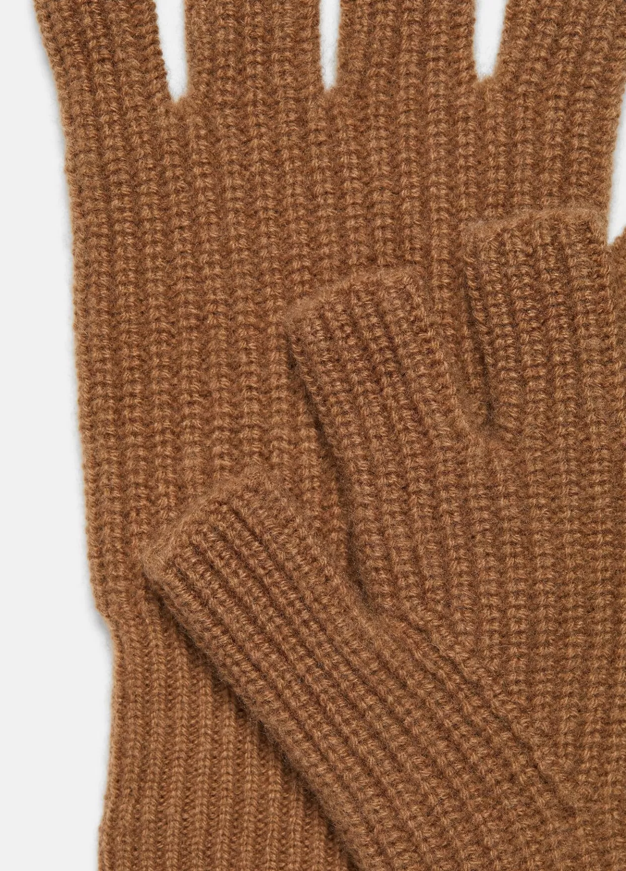 Best Vince Plush Cashmere Rib-Knit Fingerless Glove mink