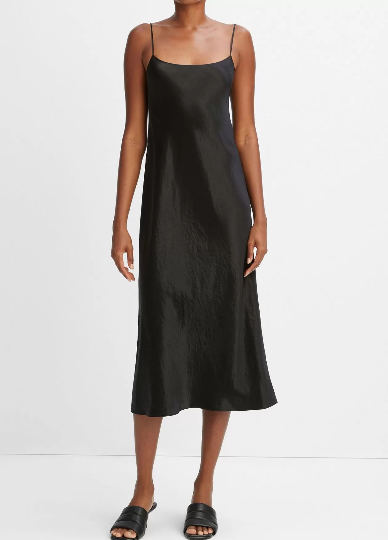 Cheap Vince Satin Slip Dress black