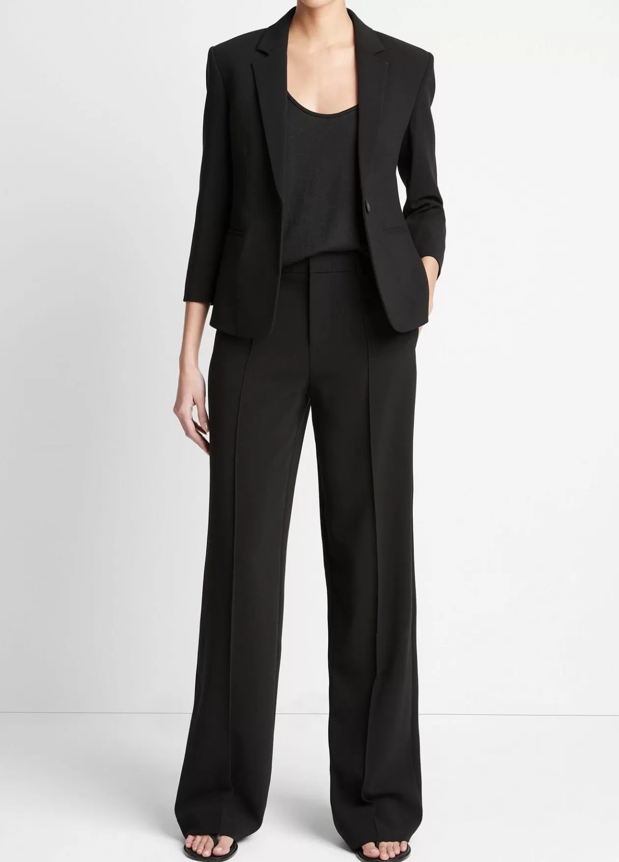 Best Sale Vince Shrunken Blazer black