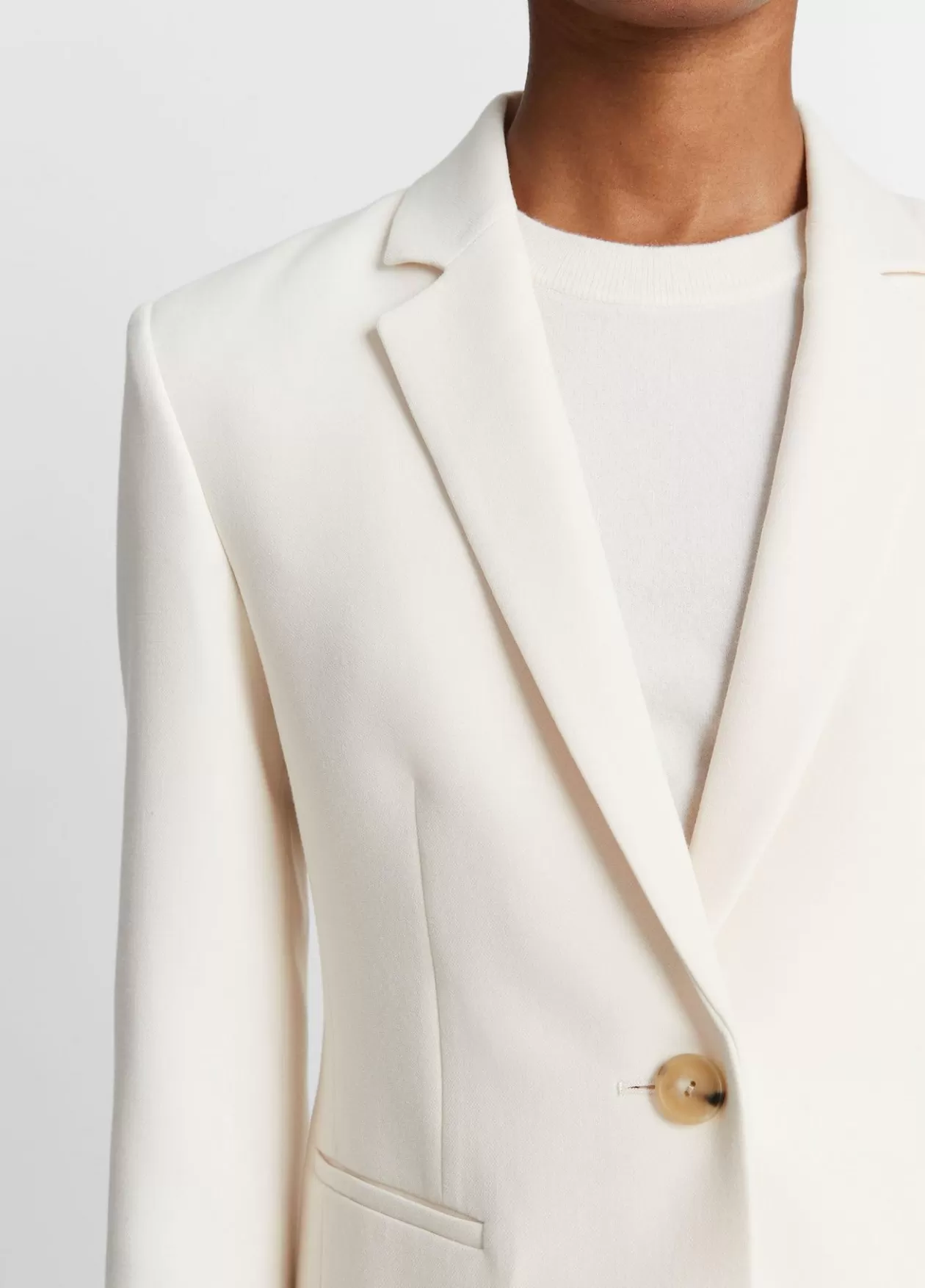 Fashion Vince Shrunken Blazer off white