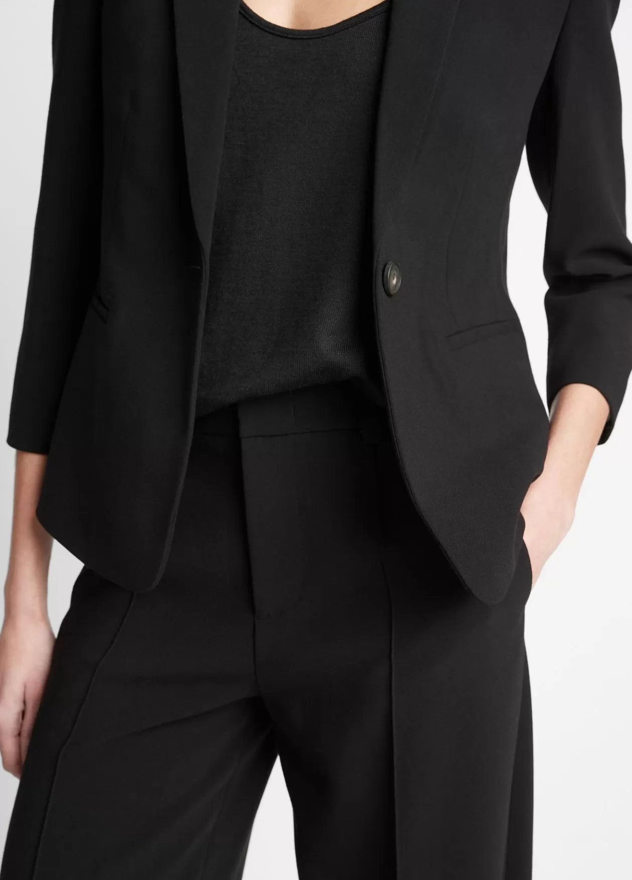 Best Sale Vince Shrunken Blazer black